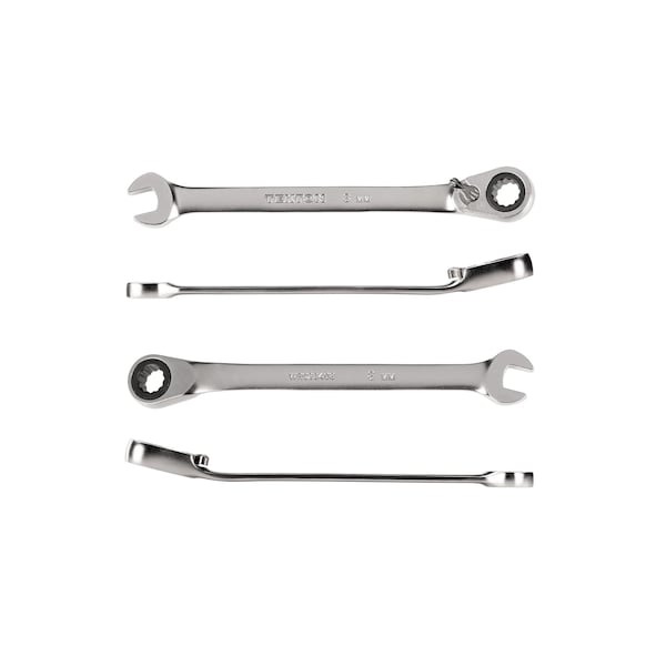 8 Mm Reversible 12-Point Ratcheting Combination Wrench